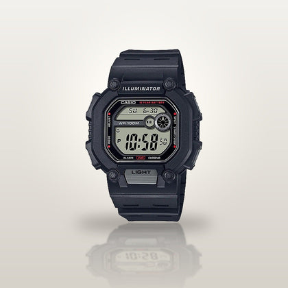 Reloj Hombre CASIO W-737H-1AVDF Digital Negro, Illuminator, 100 Metros - imagen 2