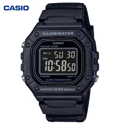 Reloj Hombre CASIO W-218H-1BVDF Digital Negro, Pantalla Invertida, Illuminator - imagen 1