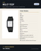 Reloj Hombre/Mujer CASIO MQ-27-7EDF Analógico Esfera Blanca, Correa de Resina - ficha técnica