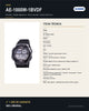 Reloj Hombre CASIO AE-1000W-1BVDF Digital Hora Mundial, Illuminator, 100 Metros - ficha técnica