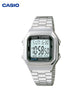 Reloj Hombre/Mujer CASIO A178WA-1ADF Vintage Digital, Hora Dual, Brazalete de Acero - imagen 1