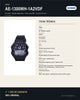 Reloj Hombre CASIO AE-1300WH-1A2VDF Digital Hora Mundial, Illuminator, 100 Metros - ficha técnica