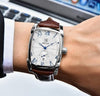 Reloj Hombre BENYAR TICHETTO Cuero cafe