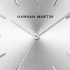 Hannah Martin Niva Silver - macro de la esfera