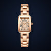 Hannah Martin Lupe Oro Rosa Brazalete - vista de estudio