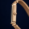 Hannah Martin Elena Negro Oro Rosa - detalle de la corona