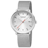 Mondaine Doppio 41 mm - vista en ángulo