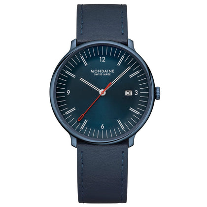 Reloj MONDAINE DOPPIO 41 mm MLE.41240.LDV - HBW Zurich Relojes (1)