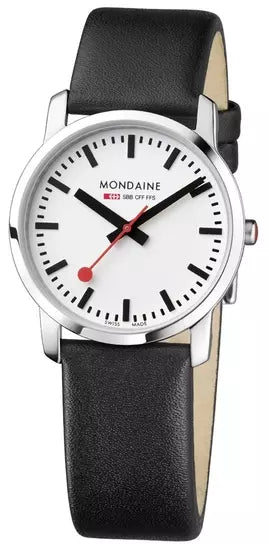 Reloj MONDAINE RAILWAYS 36 mm A672.30351.11SBB - HBW Zurich Relojes (1)