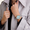 Reloj MONDAINE EVO2 TURQUOISE LAKE 35 mm MSE.35140.SM - HBW Zurich Relojes (8)