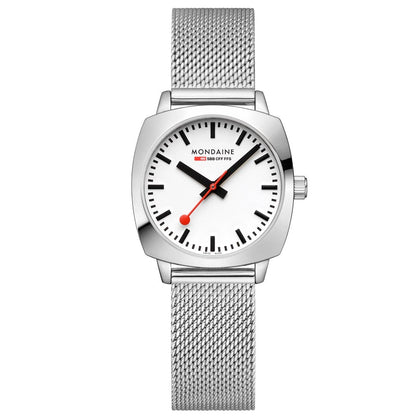 Reloj MONDAINE PETITE CUSHION 31 mm MSL.31110.SM - HBW Zurich Relojes (1)