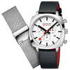 Reloj MONDAINE GRAND CUSHION 41 mm MSL.41410.LBV.SET - HBW Zurich Relojes (1)