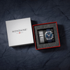 Reloj MONDAINE GRAND CUSHION 41 mm MSL.41440.LD.SET - HBW Zurich Relojes (9)