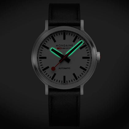 Reloj MONDAINE ORIGINAL AUTOMATIC 41 mm MST.4161B.LBV - HBW Zurich Relojes (2)