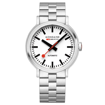 Reloj MONDAINE ORIGINAL AUTOMATIC 41 mm MST.4161B.SJ - HBW Zurich Relojes (1)