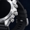 North Edge Aqua Black - detalle de la corona