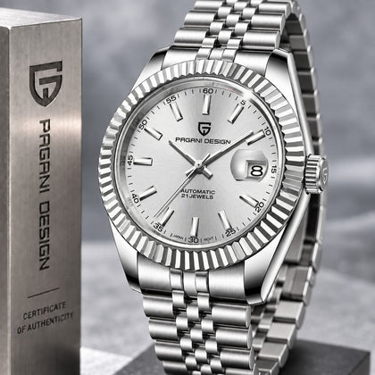 Reloj PAGANI DATEJUST Clásico Automatico Cristal de Zafiro