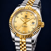 Pagani Datejust Dorado - vista de estudio
