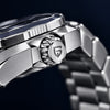 Pagani Aquaracer Blue - detalle de la corona