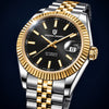 Pagani Datejust Dorado Black - vista de estudio