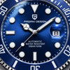 Pagani Submariner Blue - macro de la esfera