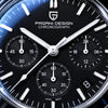 Pagani Speedmaster Black - macro de la esfera