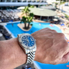 Reloj PAGANI DATEJUST PRESIDENT BLUE Automático Cristal de Zafiro