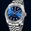 Pagani Datejust President Blue - vista de estudio