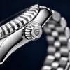Pagani Datejust President Blue - detalle de la corona