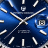 Pagani Datejust President Blue - macro de la esfera