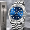 Reloj PAGANI DATEJUST PRESIDENT BLUE Automático Cristal de Zafiro