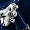 Pagani Speedmaster Blue Sport - detalle de la corona