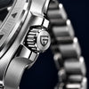 Pagani GMT Explorer 2 Black - detalle de la corona