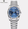Reloj PAGANI DATEDAY PRESIDENT BLUE Automático Cristal de Zafiro
