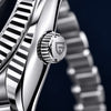 Pagani Dateday President Blue 36mm - detalle de la corona