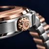 Pagani Nautilus Tourbillon Bicolor - detalle de la corona