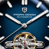 Pagani Nautilus Tourbillon Blue - macro de la esfera