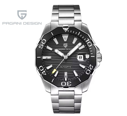 Reloj Hombre PAGANI AQUARACER BLACK Automatico - imagen 1