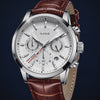 Video de detalle del reloj LIGE Chronos Silver White