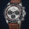 Video de detalle del reloj Pagani Daytona Paul Newman Cuero