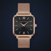 Video de detalle del reloj Hannah Martin Catalina Black Gold