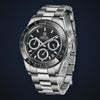Video de detalle del reloj Benyar Le Mans Negro