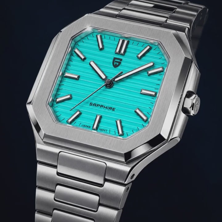 Video de detalle del reloj Pagani Cubitus Tiffany