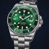 Video de detalle del reloj Pagani Submariner Green