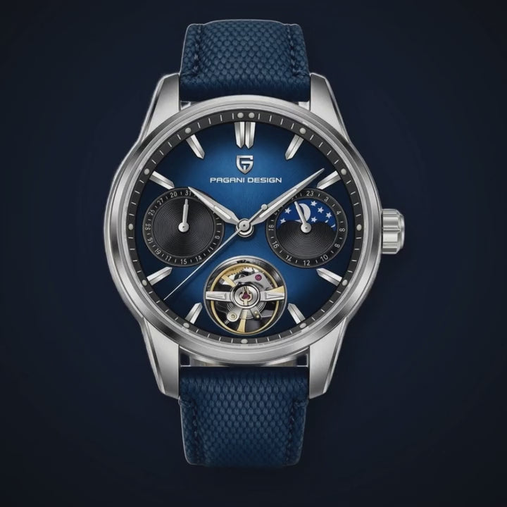 Video de detalle del reloj Pagani Moonphase