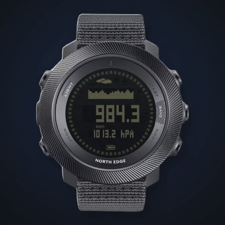 Video de detalle del reloj North Edge Apache-Dive