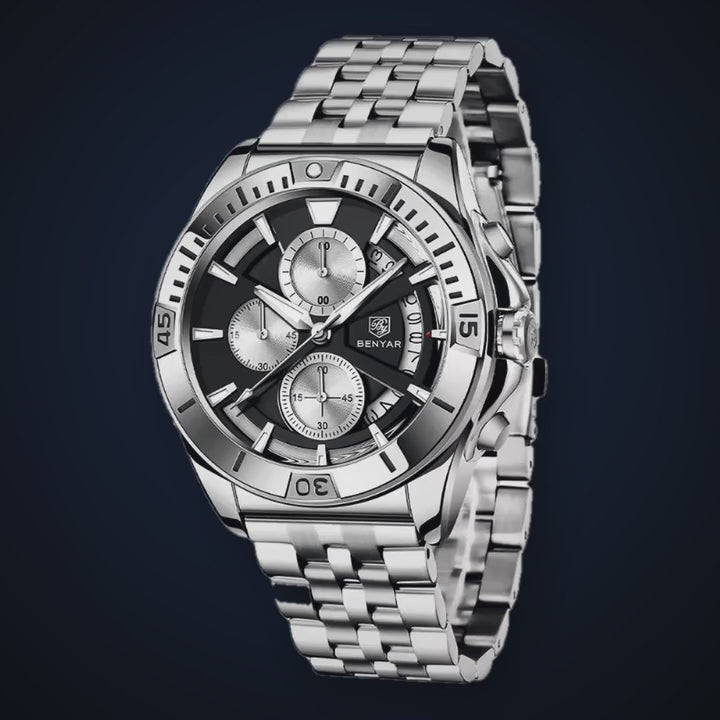 Video de detalle del reloj Benyar Carizzo