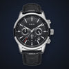 Video de detalle del reloj LIGE Chronos Silver Black