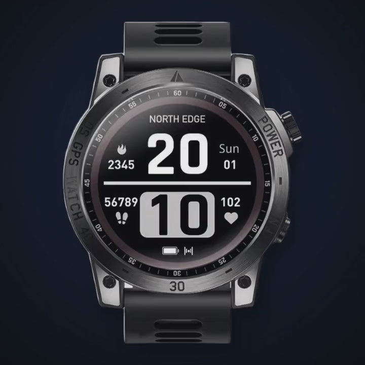 Video de detalle del reloj North Edge Fit 3 GPS