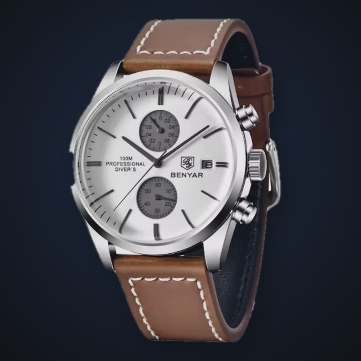 Video de detalle del reloj Benyar Vento